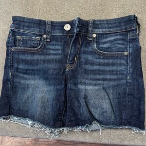American Eagle Outfitters Dark Blue Jean Shorts
